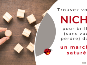 Trouvez votre niche pour briller (sans vous perdre) dans un marché saturé